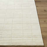 Made to Order Custom Size Tuuka Silver Beige Area Rug