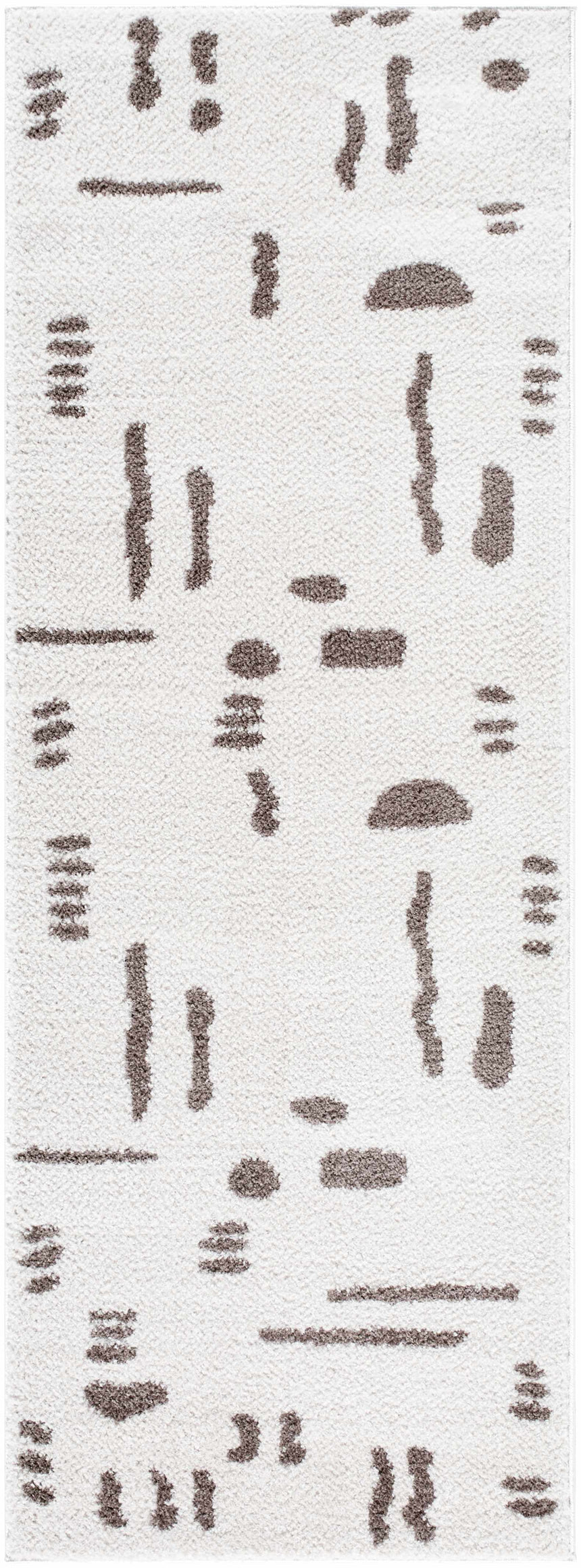 Azriel Brown Washable Area Rug