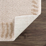 Azriel Beige Washable Area Rug