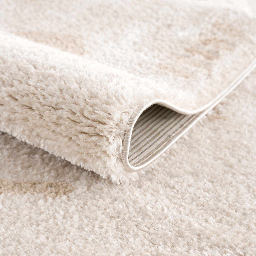 Azriel Beige Washable Area Rug