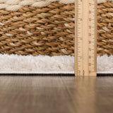 Azriel Beige Washable Area Rug