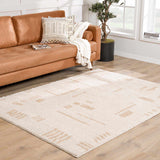 Azriel Beige Washable Area Rug