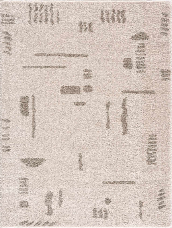 Azriel Gray Washable Area Rug