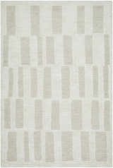 Made to Order Custom Size Teige Light Silver Area Rug