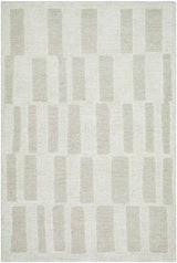 Made to Order Custom Size Teige Light Silver Area Rug