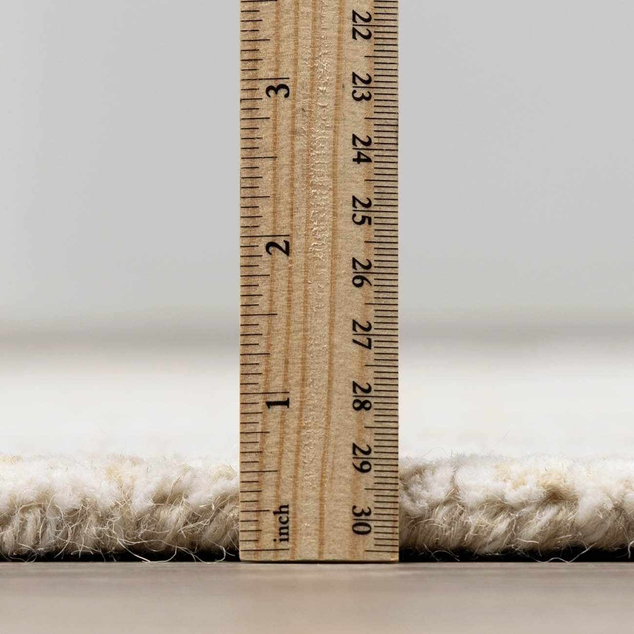 Made to Order Custom Size Teige Light Silver Area Rug