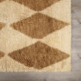 Tivka Diamond Checkered Wool Rug