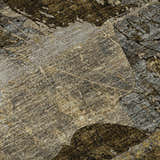 Close-up of Dalyn Luxury Trevi TV15 Mocha Washable Area Rug, showing beige, brown, tan, and gray abstract pattern.