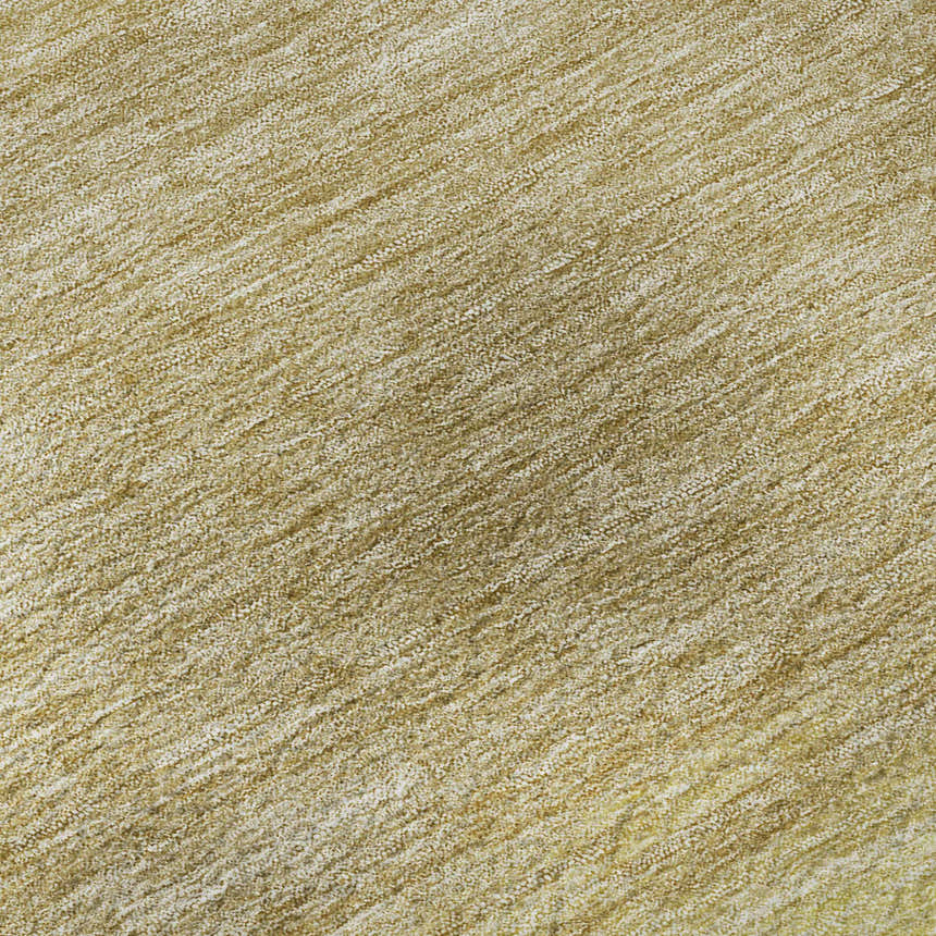 Close-up of the Dalyn Luxury Indoor/Outdoor Trevi TV2 Tan Washable Area Rug, showing beige, gold, and ivory tones.