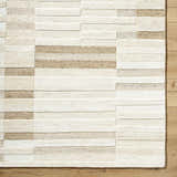 Made to Order Custom Size Tavia Broken-Striped Area Rug