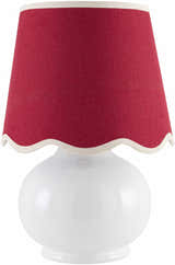 Theisseil Red Shade Table Lamp
