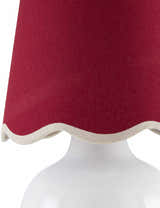 Theisseil Red Shade Table Lamp