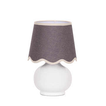 Theisseil Gray Shade Table Lamp