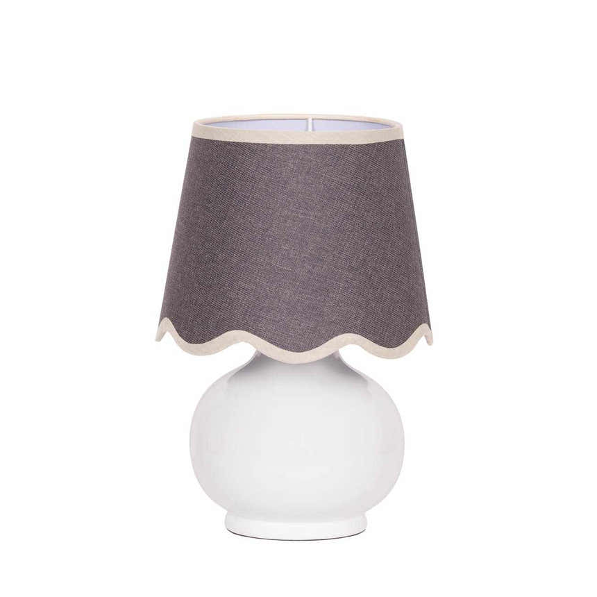 Theisseil Gray Shade Table Lamp