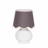 Theisseil Gray Shade Table Lamp