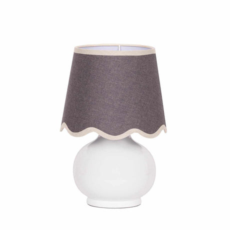 Theisseil Gray Shade Table Lamp