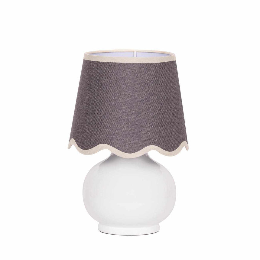 Theisseil Gray Shade Table Lamp