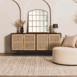 Theisseil Gray Shade Table Lamp