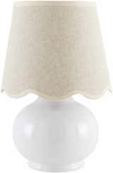Wulee White Ceramic Table Lamp