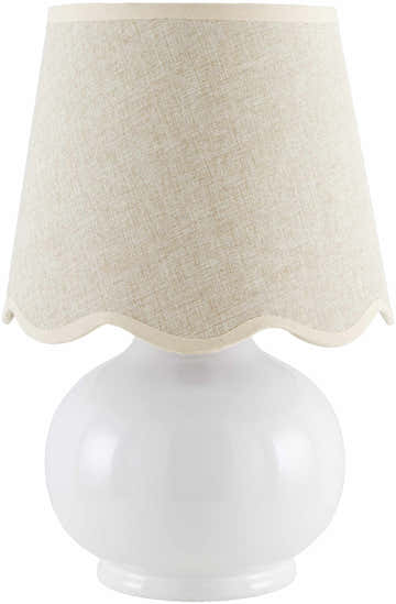 Wulee White Ceramic Table Lamp