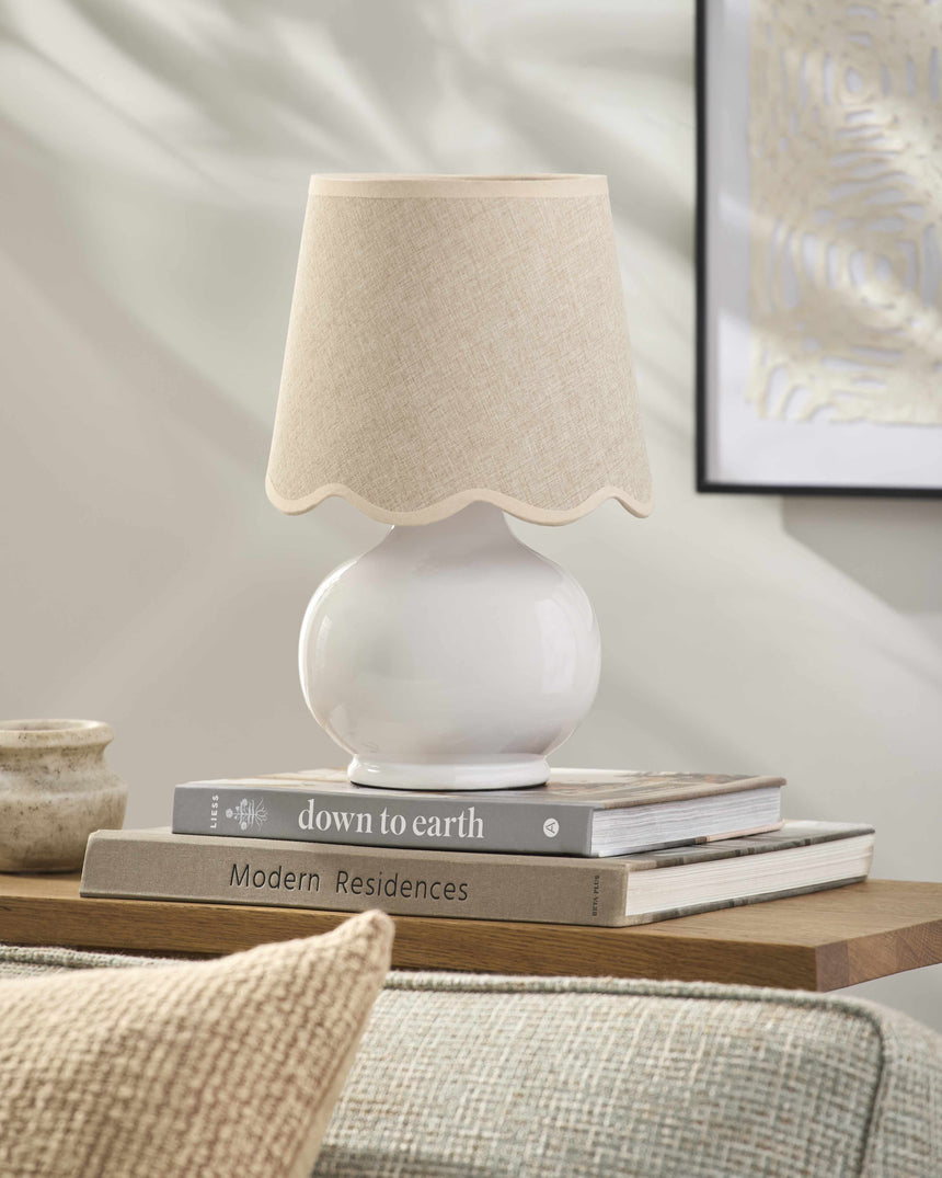 Theisseil Beige Table Lamp
