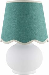Theisseil Grass Green Shade Table Lamp