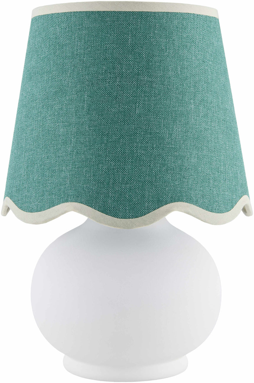 Theisseil Grass Green Shade Table Lamp