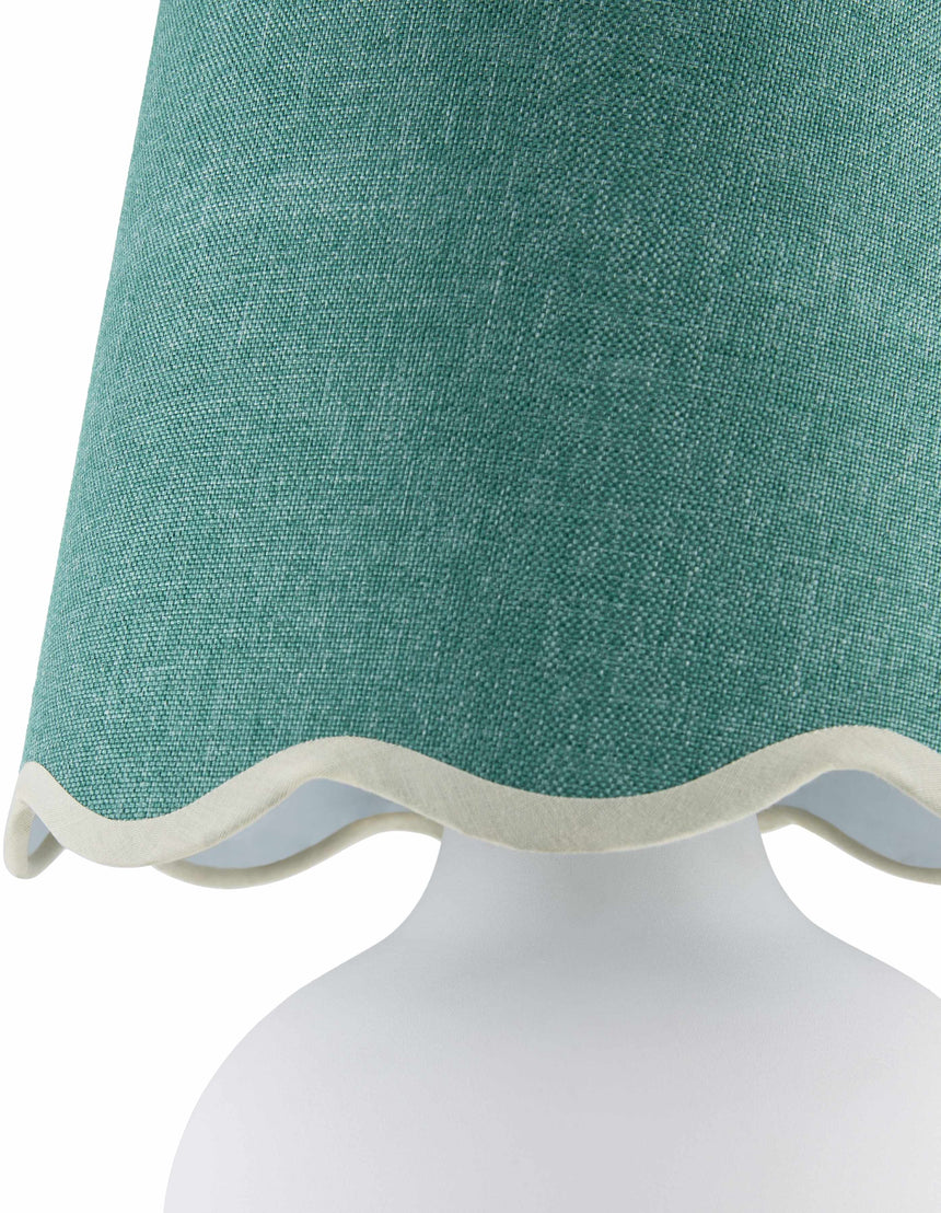 Theisseil Grass Green Shade Table Lamp