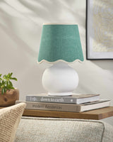 Theisseil Grass Green Shade Table Lamp