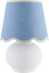 Vibala White Ceramic Table Lamp