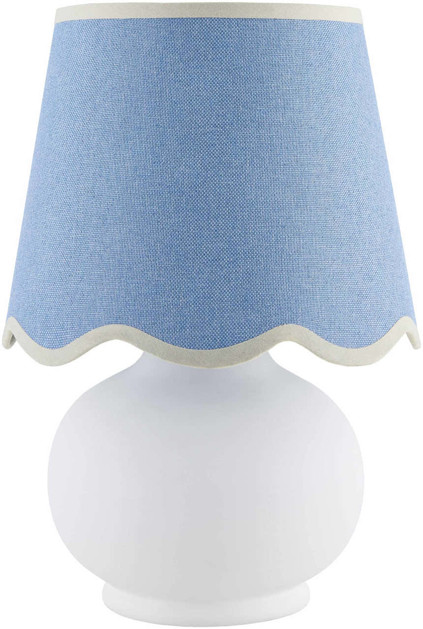 Vibala White Ceramic Table Lamp