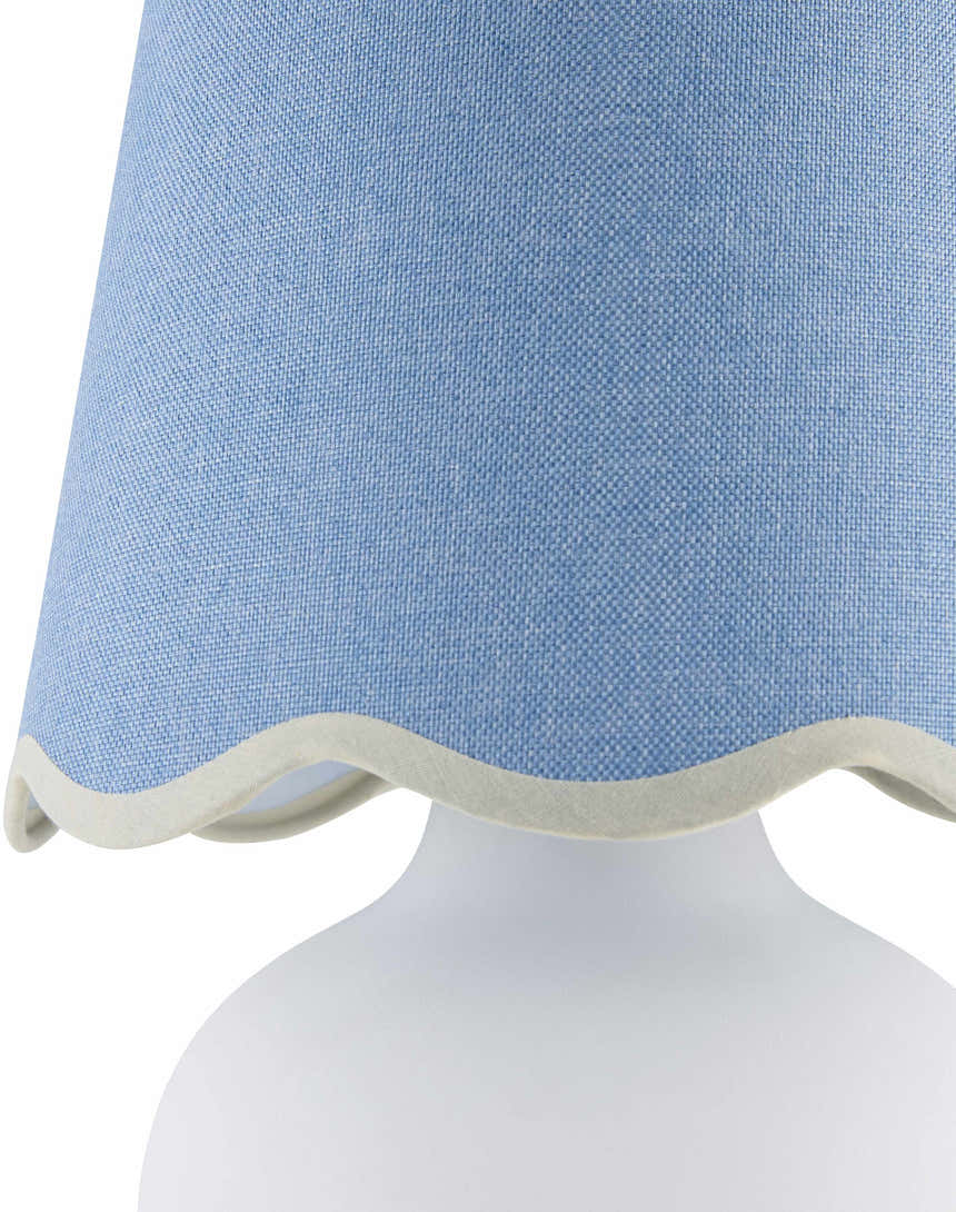 Vibala White Ceramic Table Lamp