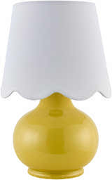 Navale Yellow Ceramic Table Lamp