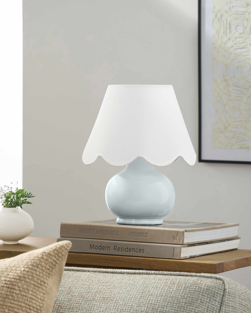 Theisseil Ash Gray Table Lamp