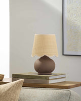 Theisseil Dark Red Table Lamp