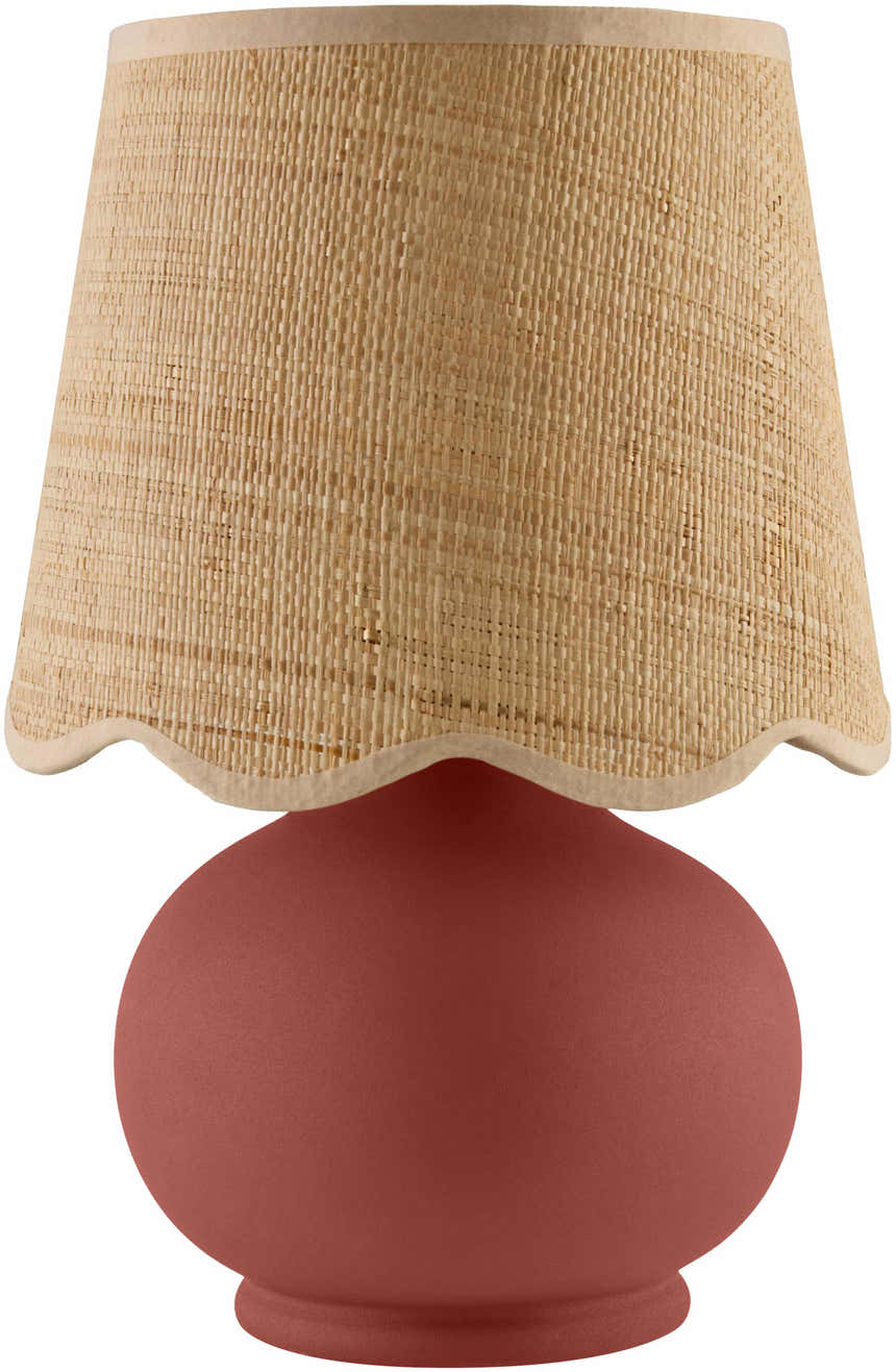 Theisseil Brick Red Table Lamp