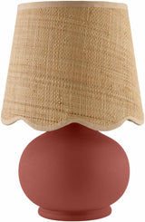Theisseil Brick Red Table Lamp