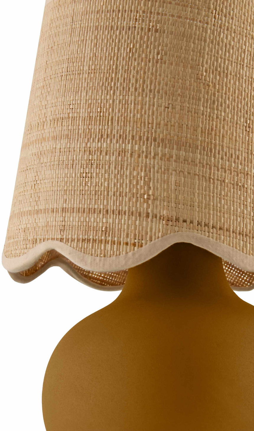 Theisseil Tan Table Lamp