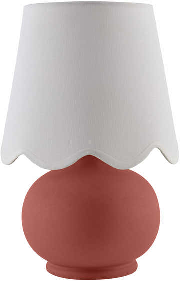 Sugea Red Ceramic Table Lamp