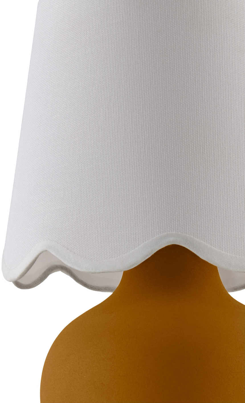 Recio Tan Ceramic Table Lamp