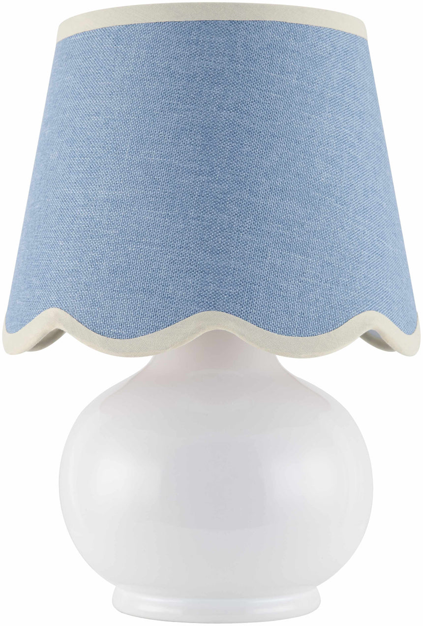 Theisseil Blue Shade Table Lamp