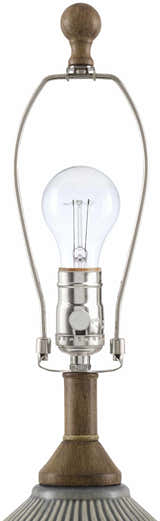 Tramutola Gray Table Lamp