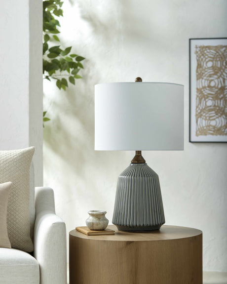 Tramutola Gray Table Lamp