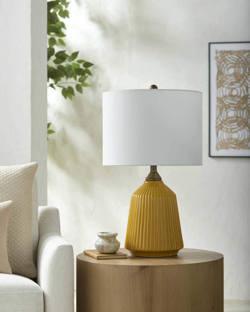 Tramutola Yellow Table Lamp