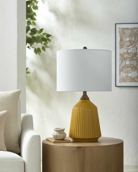 Tramutola Yellow Table Lamp