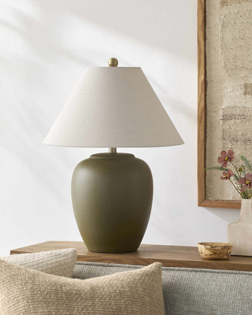 Turkestan Green Table Lamp