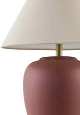 Turkestan Brick Red Table Lamp