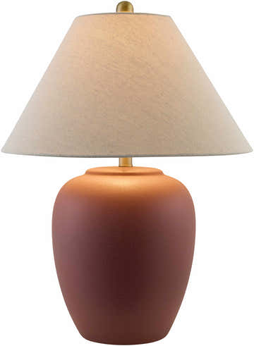 Turkestan Brick Red Table Lamp
