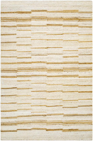 Tivon Broken-Striped Jute Rug