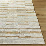 Made to Order Custom Size Tivon Broken-Striped Area Rug